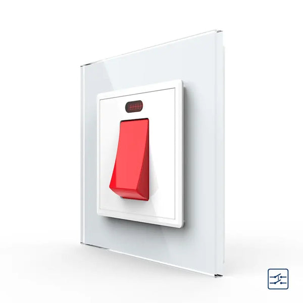 Livolo | Wit | 1 | Aan/Uit | Dubbelpolige schakelaar | 16A Livolo Nederland B.V.