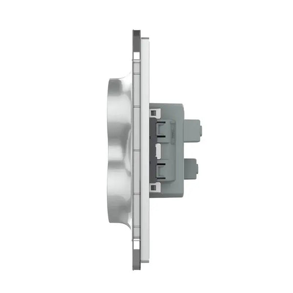 Livolo | Grijs | Dubbel Wandcontactdoos | 1 inbouwdoos Livolo Nederland B.V.