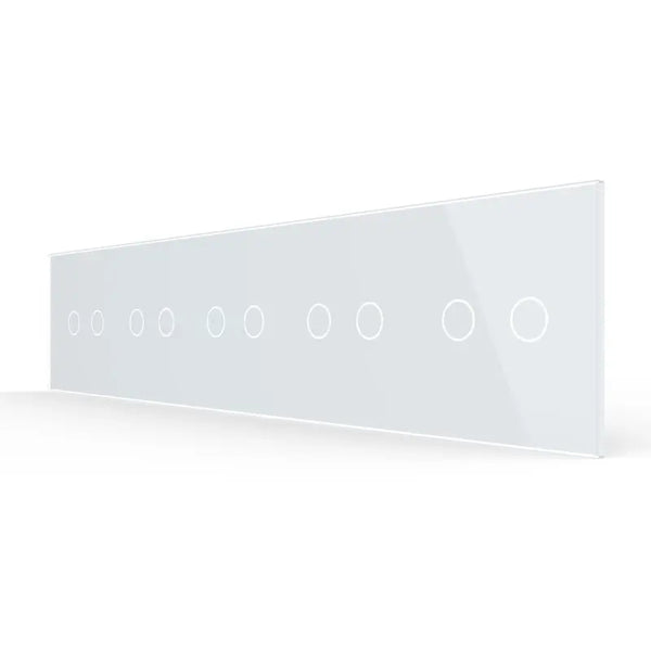 Livolo | Wit | 2+2+2+2+2 | Glasplaat | Touchschakelaar Livolo Nederland B.V.