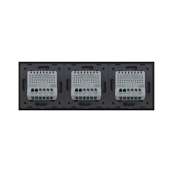 Livolo | Zwart | 1+1+1 | Aan/Uit | Wisselschakelaar | Smart Home Livolo Nederland B.V.