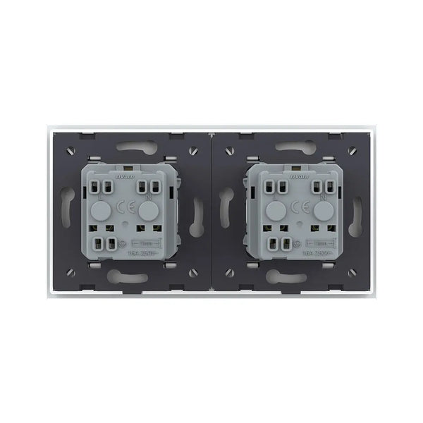 Livolo | Wit | SR+SR | Wandcontactdoos | France Livolo Nederland B.V.