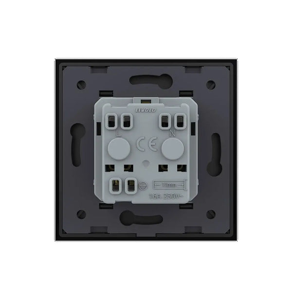 Livolo | Zwart | SR | Wandcontactdoos | France Livolo Nederland B.V.