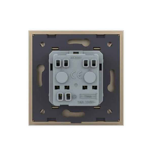 Livolo | Goud | SR | Wandcontactdoos | France Livolo Nederland B.V.