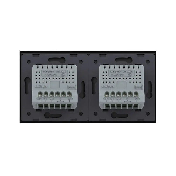 Livolo | Zwart | 2+2 | Rolluik | Schakelaar Livolo Nederland B.V.