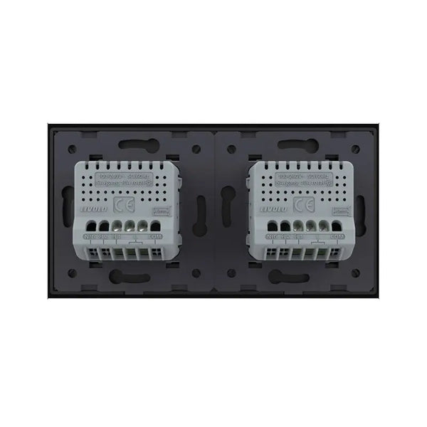 Livolo | Zwart | 1+1 | Aan/Uit | Schakelaar | Smart Home Livolo Nederland B.V.