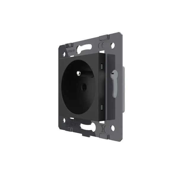 Livolo | Zwart | SR | Module | Wandcontactdoos | France Livolo Nederland B.V.