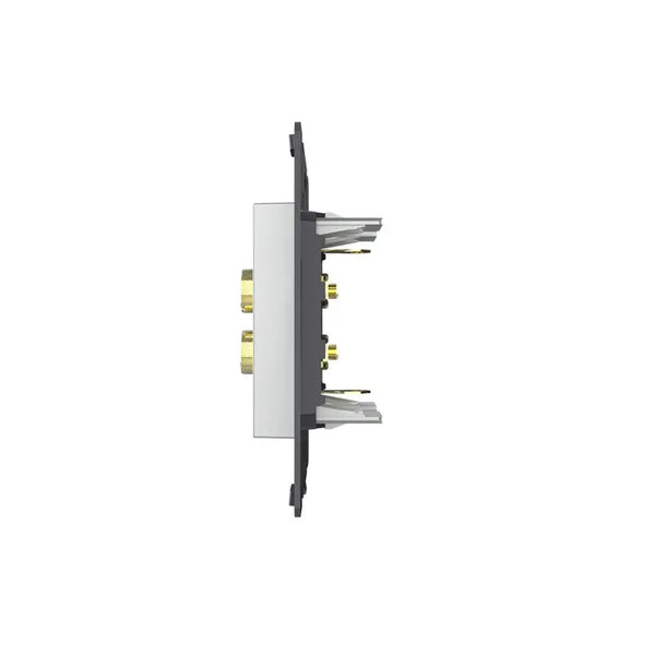 Livolo | Grijs | SR | Audio- Banaan stekker | Blindplaat Livolo Nederland B.V.