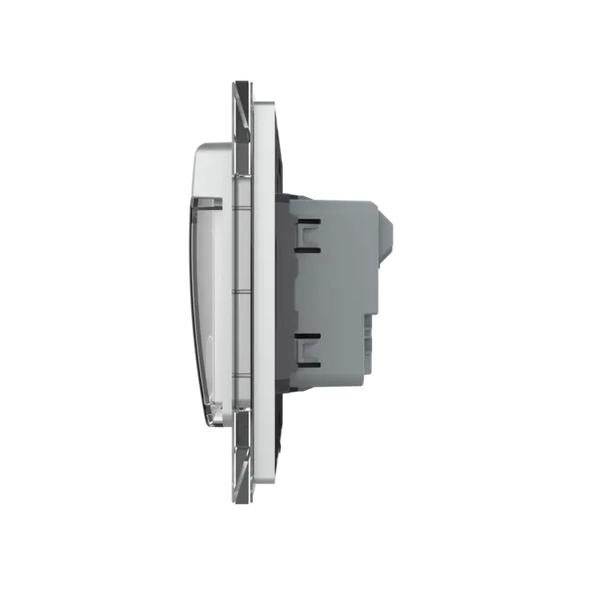 Livolo | Grijs | SR | Wandcontactdoos | Zonder randaarde | IP44 Livolo Nederland B.V.