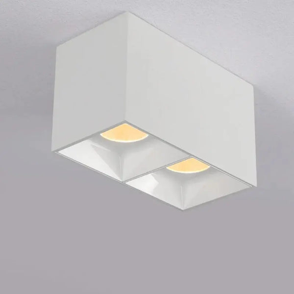 Opbouwspot | Wit | 2 | Deluxe LED | Vierkant Livolo Nederland B.V.