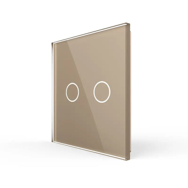 Livolo | Goud | 2 | Draadloze schakelaar | Smart Home Livolo Nederland B.V.