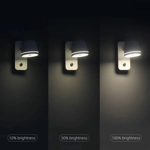 Wandverlichting | Zwart | 1 | LED | Met touch dimmer | Dim to Warm Livolo Nederland B.V.