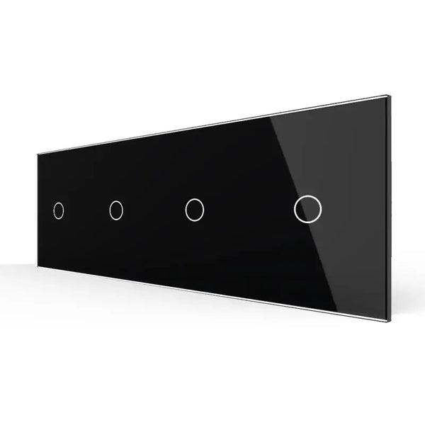 Livolo | Zwart | 1+1+1+1 | Dimmer | Wisselschakelaar | Smart Home Livolo Nederland B.V.