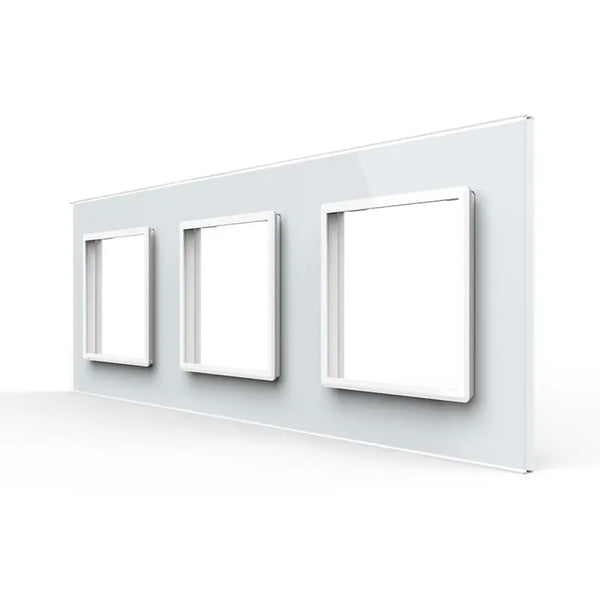 Livolo | Wit | SR+SR+SR | Glasplaat Livolo Nederland B.V.