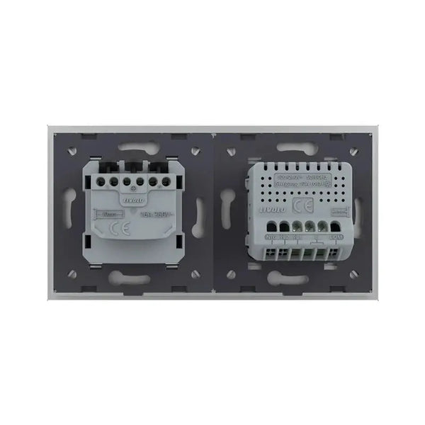 Livolo | Grijs | 1+SR | Aan/Uit | Schakelaar | Wandcontactdoos Livolo Nederland B.V.