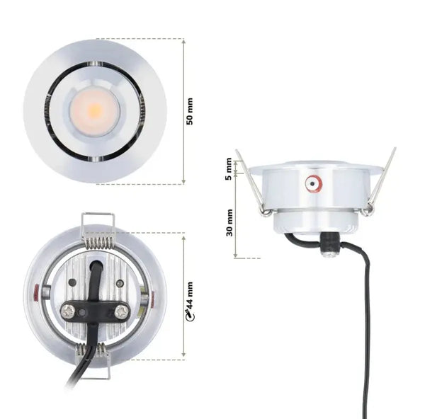 Complete Veranda Set | Deluxe 3 | Veranda verlichting 12V | Plug and Play | 12 Inbouwspots | Verstelbaar | Niet dimbaar Livolo Nederland B.V.