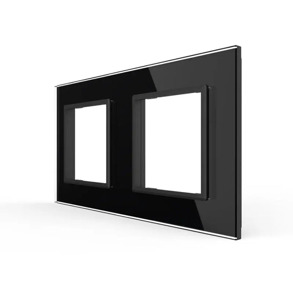 Livolo | Zwart | SR+SR | Glasplaat Livolo Nederland B.V.