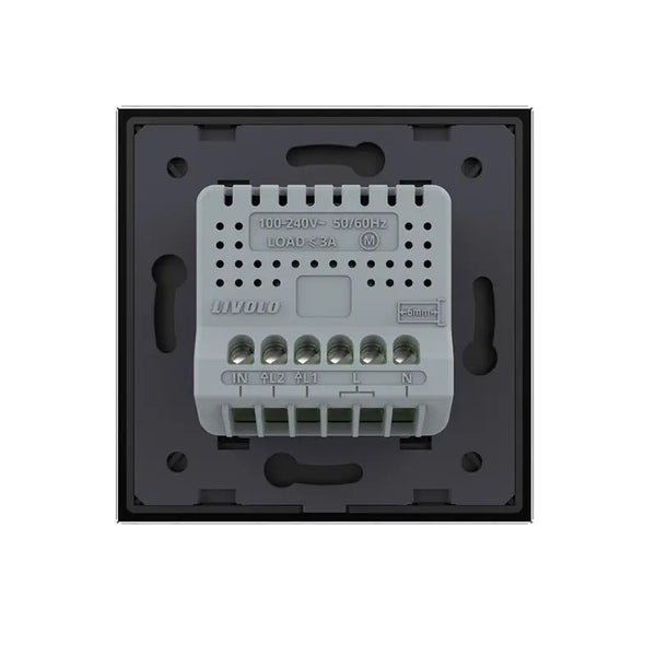 Livolo | Zwart | 2 | Rolluik | Schakelaar Livolo Nederland B.V.