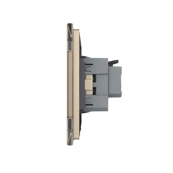 Livolo | Goud/Wit | SR | Wandcontactdoos Livolo Nederland B.V.