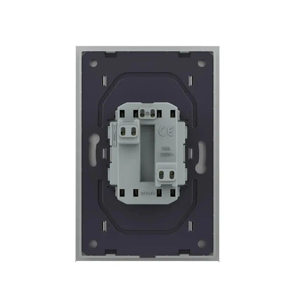 Livolo | Grijs | Dubbel Wandcontactdoos | 1 inbouwdoos Livolo Nederland B.V.