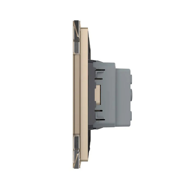 Livolo | Goud | SR | Wandcontactdoos | France Livolo Nederland B.V.