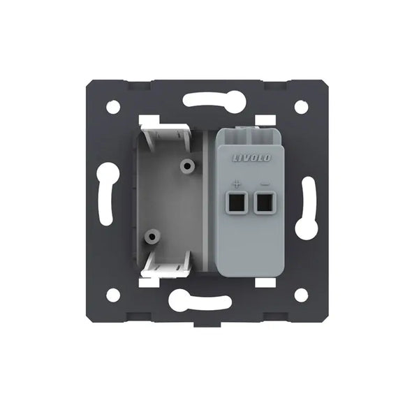 Livolo | Wit | SR | Audio insteek | Blindplaat Livolo Nederland B.V.