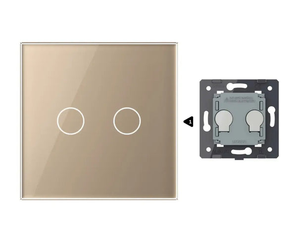 Zelf samenstellen | Goud | Afdekraam 2 Livolo Nederland B.V.