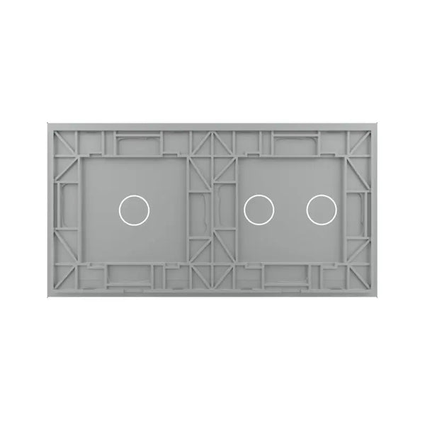 Livolo | Grijs | 1+2 | Glasplaat | Touchschakelaar Livolo Nederland B.V.