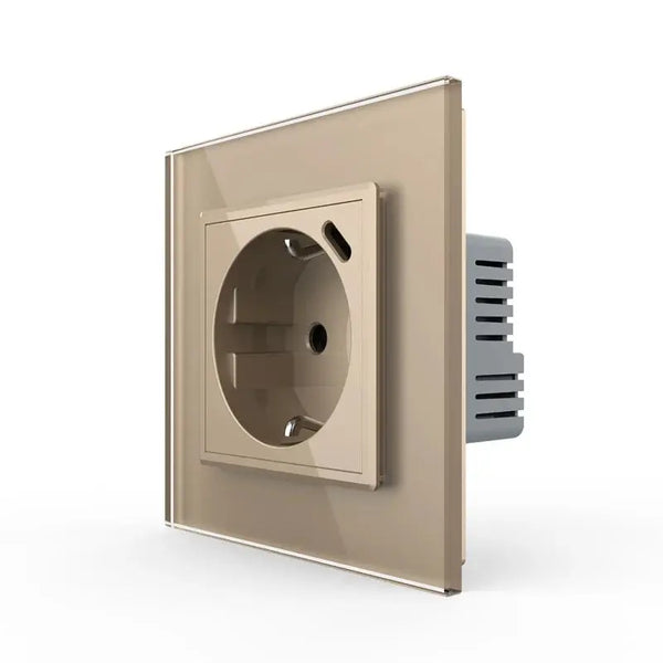 Livolo | Goud | SR | Wandcontactdoos + USB-C oplader Livolo Nederland B.V.