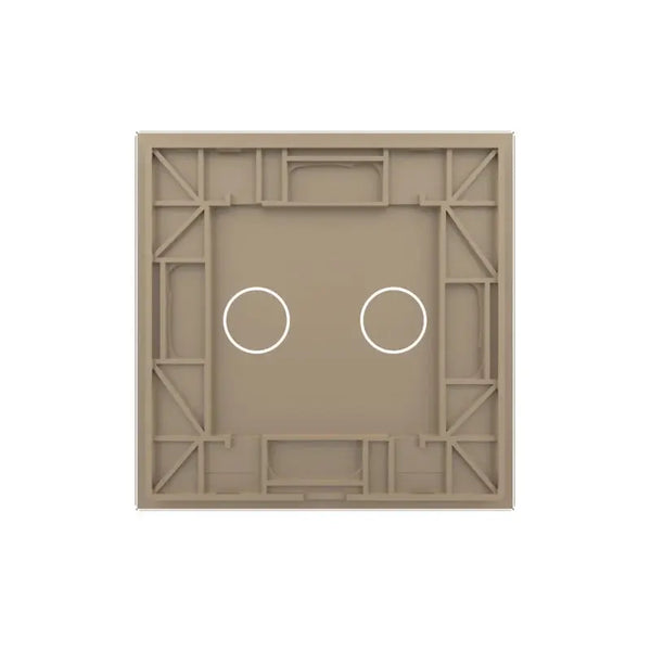 Livolo | Goud | 2 | Glasplaat | Touchschakelaar Livolo Nederland B.V.