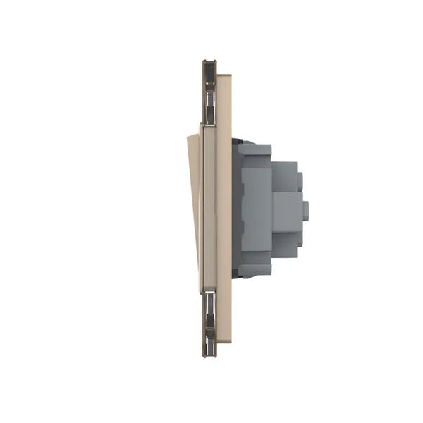 Livolo | Goud | 1+1+1 | Aan/Uit | Wissel | Wipschakelaar Livolo Nederland B.V.