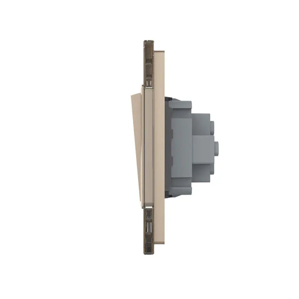 Livolo | Goud | 1+1+1+1+1 | Aan/Uit | Wipschakelaar Livolo Nederland B.V.