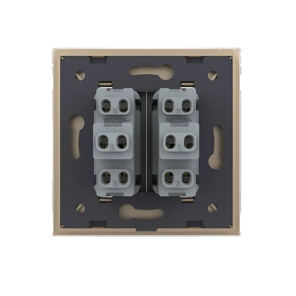 Livolo | Goud | 2 | Puls | Wipschakelaar Livolo Nederland B.V.