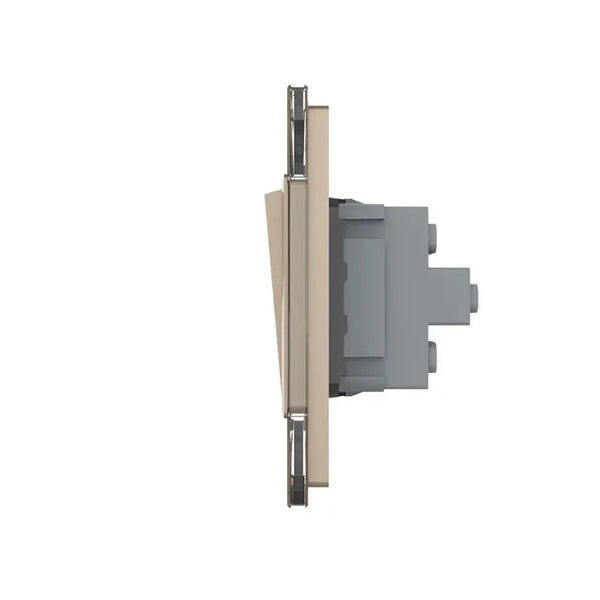 Livolo | Goud | 2+2 | Puls | Wipschakelaar Livolo Nederland B.V.