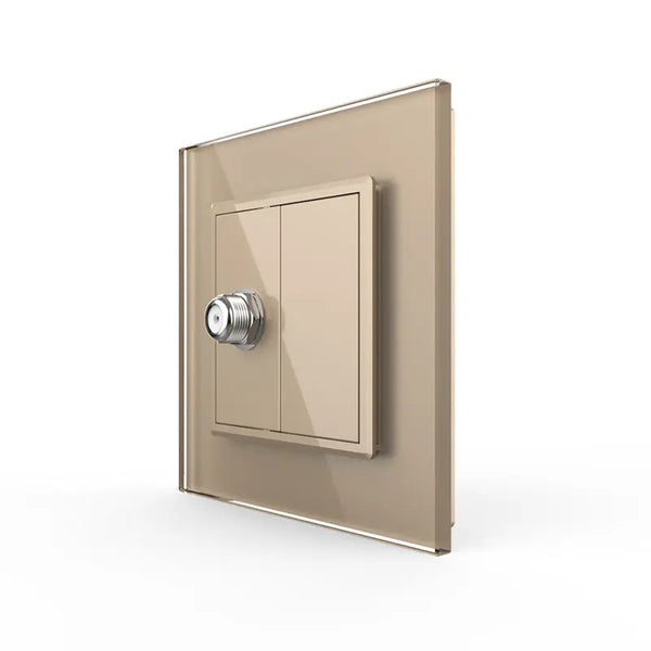 Livolo | Goud | SR | Satelliet- Antenne | Blindplaat Livolo Nederland B.V.