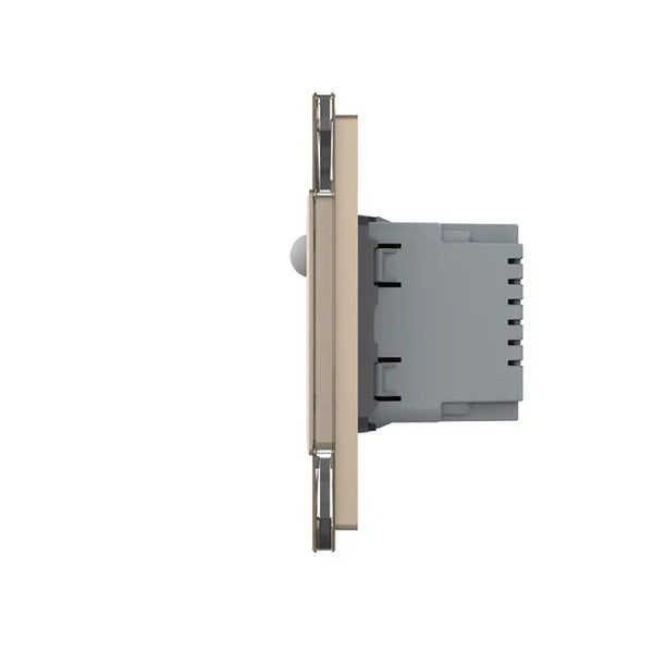 Livolo | Goud | SR+SR | Wandcontactdoos | Wandverlichting | Beweging en nacht sensor Livolo Nederland B.V.