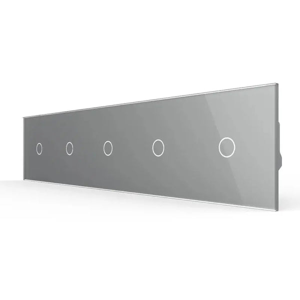 Livolo | Grijs | 1+1+1+1+1 | Puls | 12 of 24V DC | Schakelaar Livolo Nederland B.V.