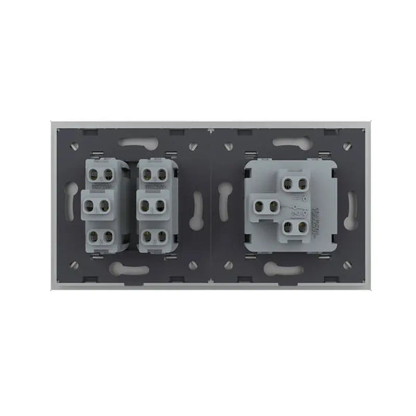 Livolo | Grijs | 1+2 | Puls | Wipschakelaar Livolo Nederland B.V.