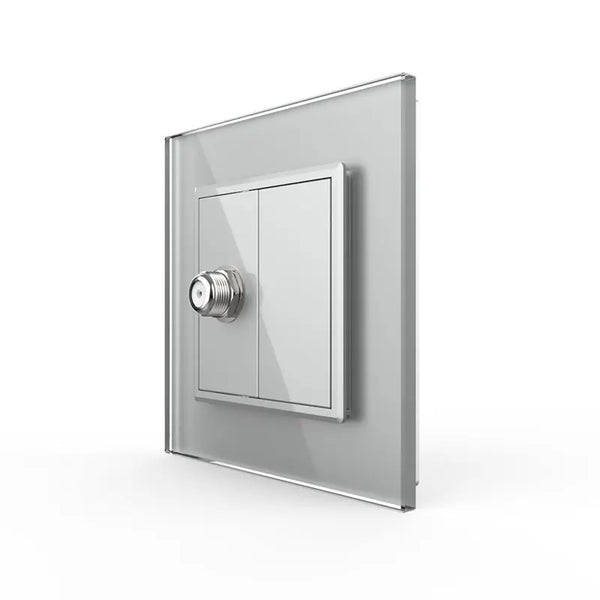 Livolo | Grijs | SR | Satelliet- Antenne | Blindplaat Livolo Nederland B.V.