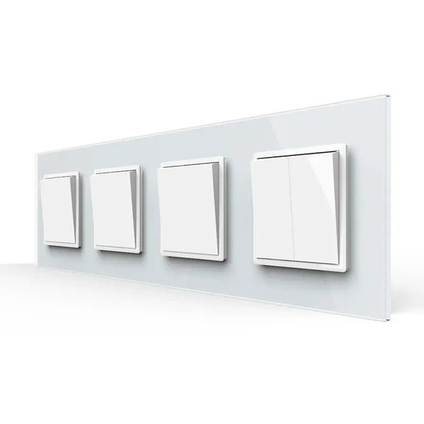 Livolo | Wit | 1+1+1+2 | Aan/Uit | Wipschakelaar Livolo Nederland B.V.