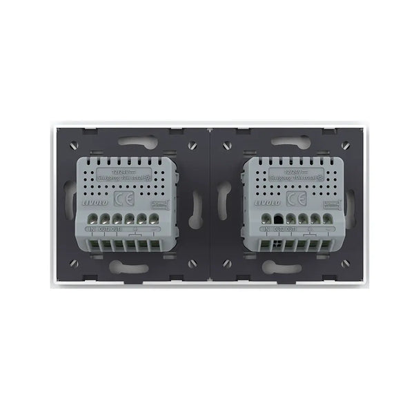 Livolo | Wit | 1+2 | Aan/Uit | 12 of 24V DC | Schakelaar Livolo Nederland B.V.