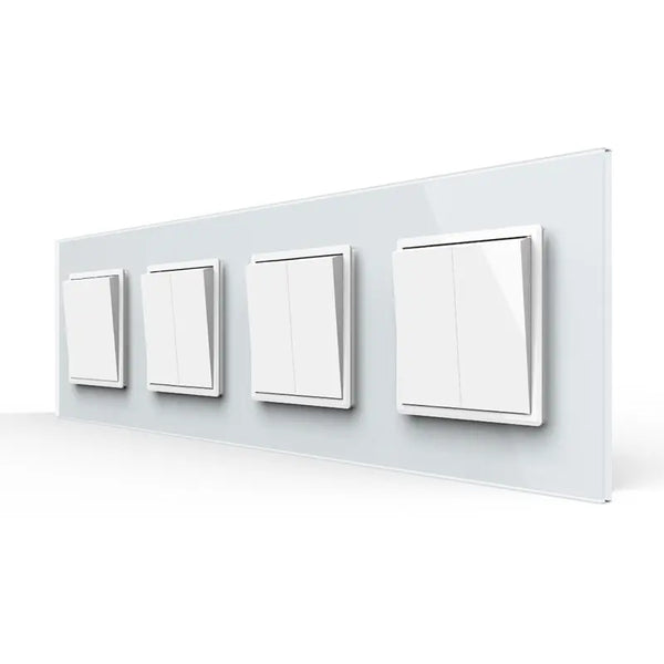 Livolo | Wit | 1+2+2+2 | Aan/Uit | Wipschakelaar Livolo Nederland B.V.