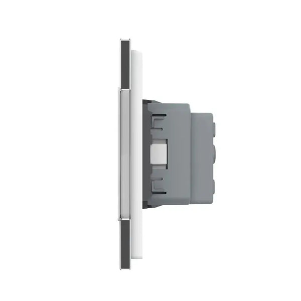 Livolo | Wit | 1+SR+SR | Aan/Uit | Wisselschakelaar met dubbele wandcontactdoos Livolo Nederland B.V.