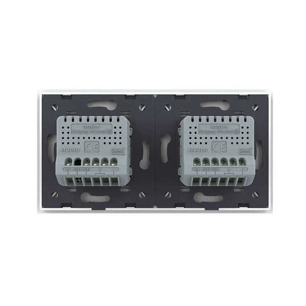 Livolo | Wit | 2+1 | Aan/Uit | 12 of 24V DC | Schakelaar Livolo Nederland B.V.