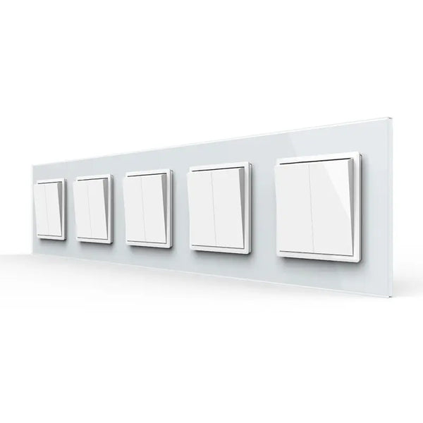 Livolo | Wit | 2+2+2+2+2 | Aan/Uit | Wipschakelaar Livolo Nederland B.V.