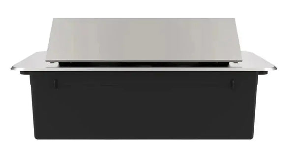 Livolo | Zilver | 3 | Pop-Up stekkerdoos | Push | Inbouw | Stopcontact - Dubbele USB & USB-C - Grijs Livolo Nederland B.V.