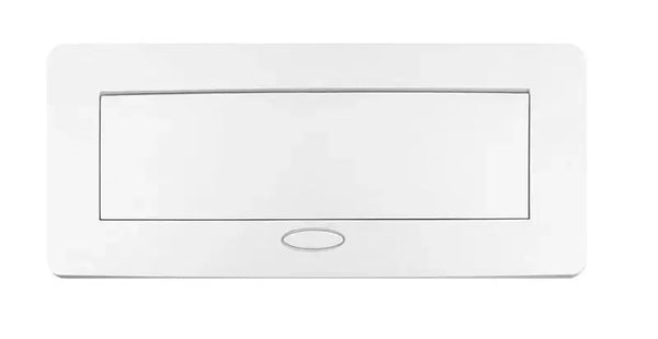 Livolo | Zilver | 3 | Pop-Up Stekkerdoos | Push | Inbouw | USB-C - Wit Livolo Nederland B.V.