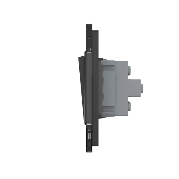 Livolo | Zwart | 1+1+1+1+2 | Aan/Uit | Wissel | Wipschakelaar Livolo Nederland B.V.