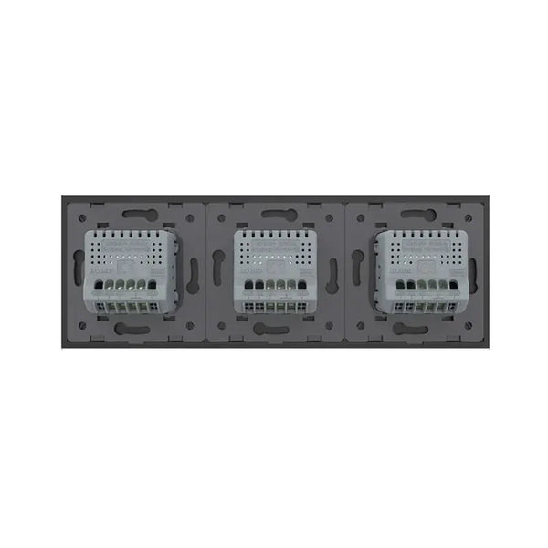 Livolo | Zwart | 1+1+2 | Puls | Schakelaar Livolo Nederland B.V.