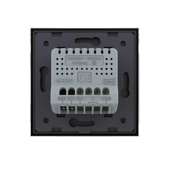 Livolo | Zwart | SR | 1 | Slide-Dimmer | Wisselschakelaar Livolo Nederland B.V.