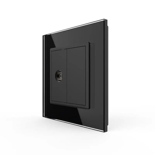 Livolo | Zwart | SR | TV | Blindplaat Livolo Nederland B.V.